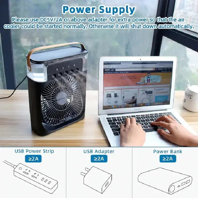 Portable Air Cooler ( Rendam color)